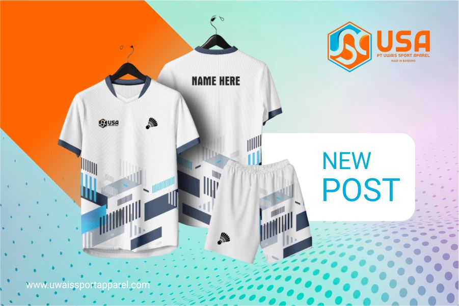 Jersey Badminton Full Printing Custom1