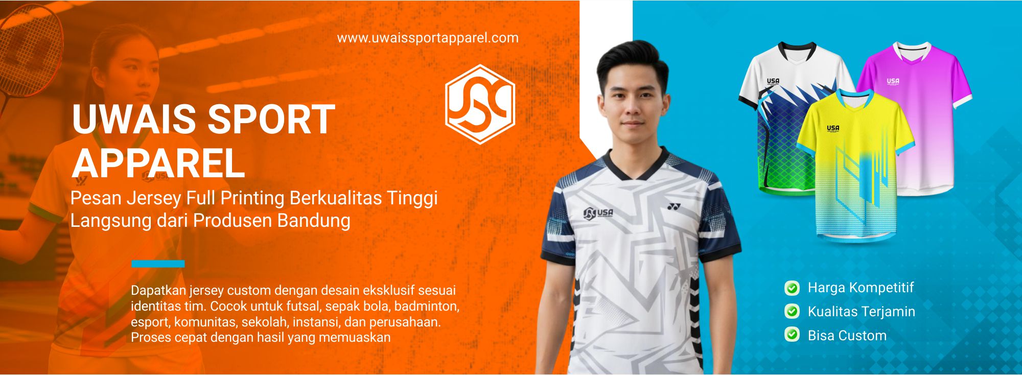 Sub Banner Uwais Sport Apparel